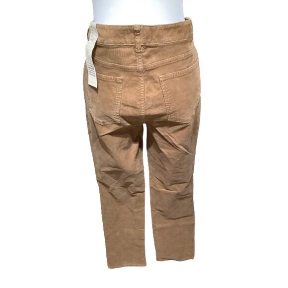 Talbots Pants - Talbots Women's Brown Corduroy Pants Straight Leg Heritage Fit - Sz 12